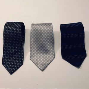 100% Silk Ties, Geoffrey Beene, Alfani, Bill Blass